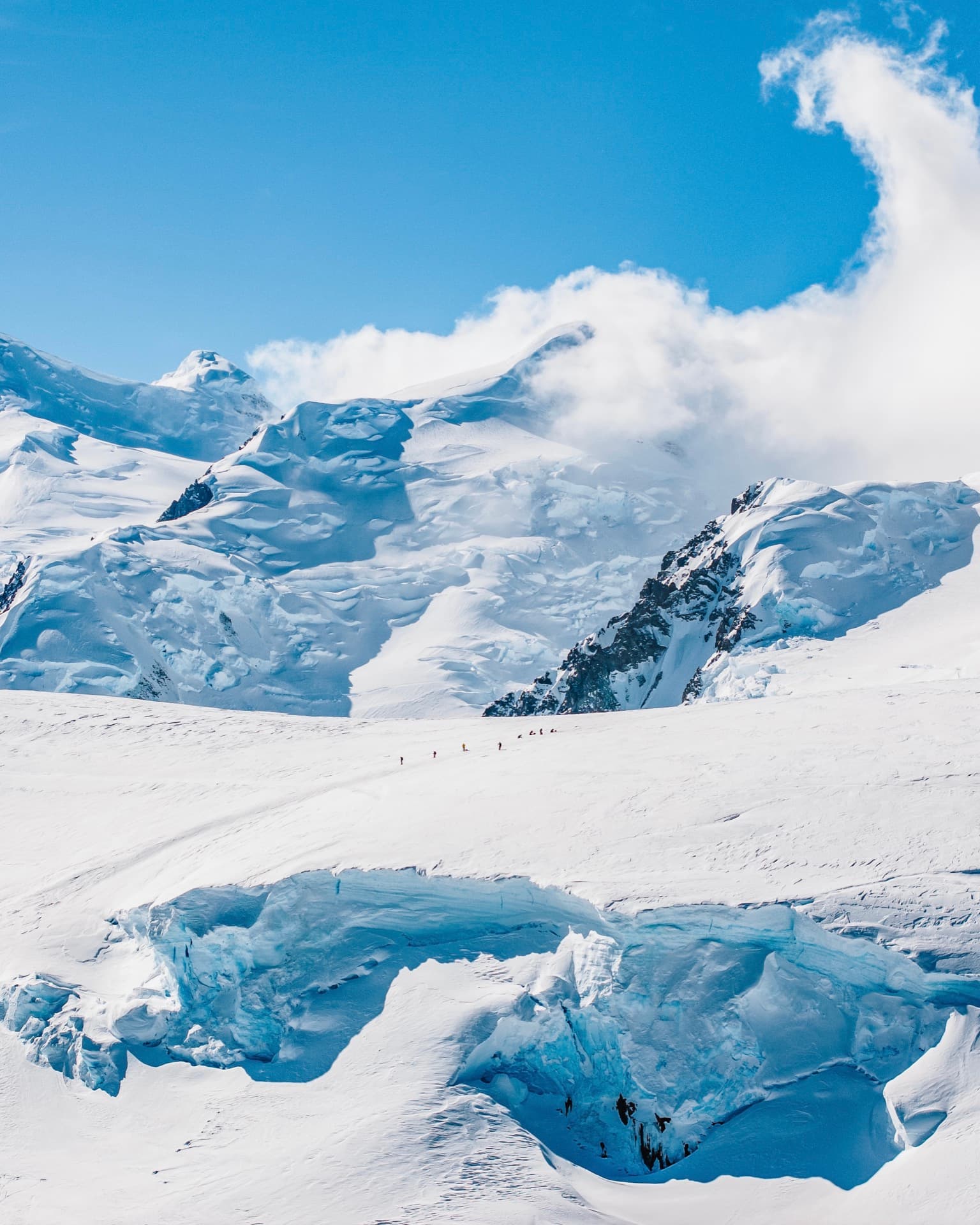 Glacier landscape